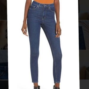 topshop moro jamie high waisted skinny jean